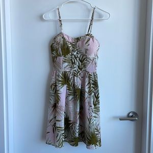 Palm leaf sundress